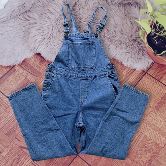 Noisy May Vintage Y2K Classic Denim Overalls/ Dungarees - Picture 2 of 12